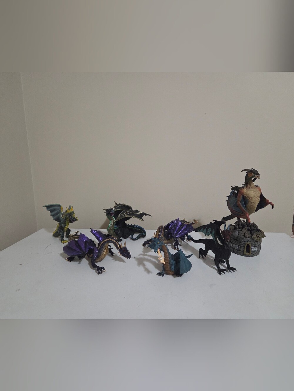 Dragon Figurine Set Of 7